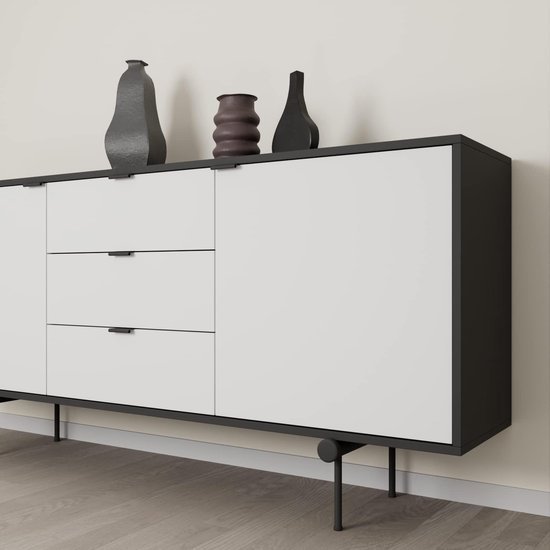 Unyqoos® Stijlvolle Matte Witte Zelfklevende Vinylfolie voor Meubels en Wanden - 40x300cm