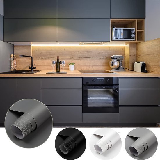 Unyqoos® Decoratieve Matte Zelfklevende Folie voor Meubels en Muren - 60 x 550 cm