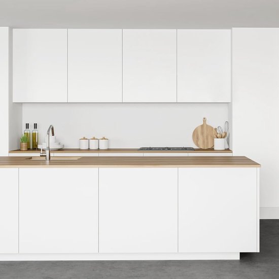 550x550-16465.jpg Unyqoos® Zelfklevende witte matte plakfolie voor meubels en muren, eenvoudig aan te brengen 30 x 254 cm