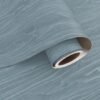 Unyqoos® Zelfklevend Houtlook Behang in Elegante Blauw Tinten voor Meubelrenovatie