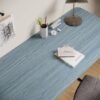Unyqoos® Zelfklevend Houtlook Behang in Elegante Blauw Tinten voor Meubelrenovatie
