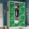Unyqoos® Waterdicht zelfklevend vinyl behang met voetbalpatroon voor kinderkamer