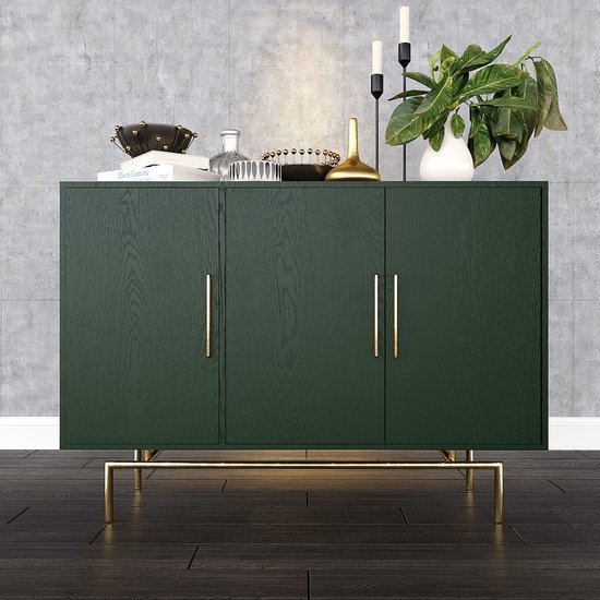 Unyqoos® Donkergroene Zelfklevende Houtlook Folie voor Meubels en Wanden, 40 cm x 300 cm