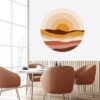 550x550-16586.jpg Unyqoos® Zelfklevende Boho Muurstickers met Zon en Cirkels voor Kinderkamer Decoratie