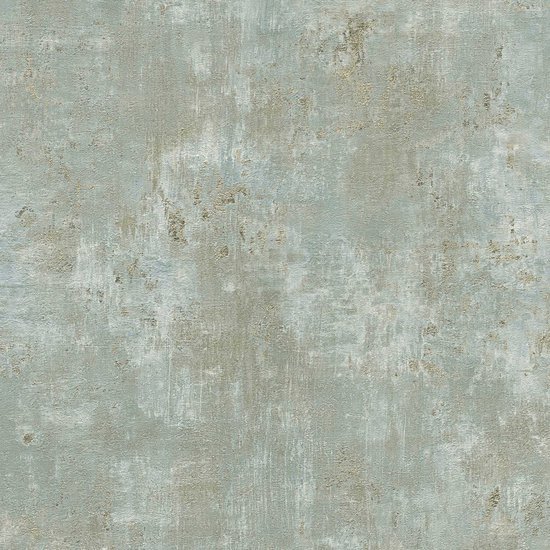 Unyqoos® Industrieel Vliesbehang met Metallic Koper Effect en Pleisterlook voor Stijlvolle Wanden