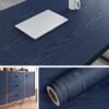 550x550-16616.jpg Unyqoos® Zelfklevende houten plakfolie blauw voor meubels en muren 40x200 cm