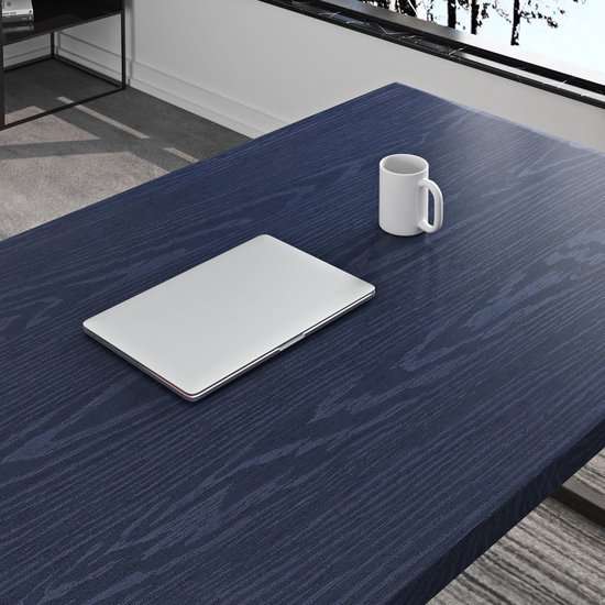 550x550-16617.jpg Unyqoos® Zelfklevende houten plakfolie blauw voor meubels en muren 40x200 cm