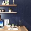 550x550-16621.jpg Unyqoos® Zelfklevende houten plakfolie blauw voor meubels en muren 40x200 cm