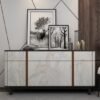 Unyqoos® Stijlvol Zelfklevend Marmerlook Behang voor Meubels en Keuken