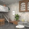 Unyqoos® Stijlvol Zelfklevend Marmerlook Behang voor Meubels en Keuken