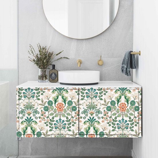 550x550-16679.jpg Unyqoos® Zelfklevend en waterdicht bloemenbehang voor veelzijdige interieurdecoratie