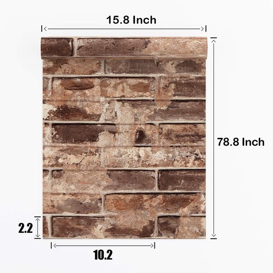 550x550-16692.jpg Unyqoos® Zelfklevend 3D Steenlook Behang voor Keuken en Badkamer Decoratie