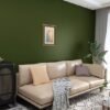 Unyqoos® Olijfgroene Zelfklevende Decoratieve Folie voor Meubels en Wanden 40 cm x 200 cm, Waterdicht en Afneembaar