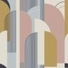 550x550-16748.jpg Unyqoos® Zelfklevend geometrisch behang in roze en grijs voor moderne interieurs