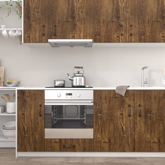 Unyqoos® Zelfklevende Houtlook Plakfolie voor Meubelrenovatie en Keuken Decoratie - 40 x 200 cm