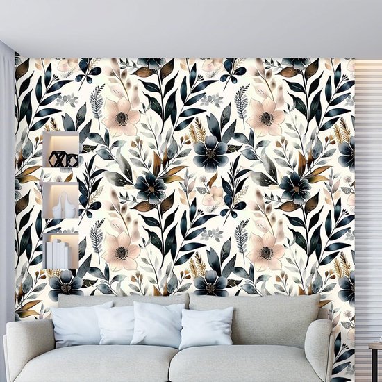 550x550-16817.jpg Unyqoos® Decoratieve zelfklevende vinylbehangrol met landelijke motieven voor elke ruimte