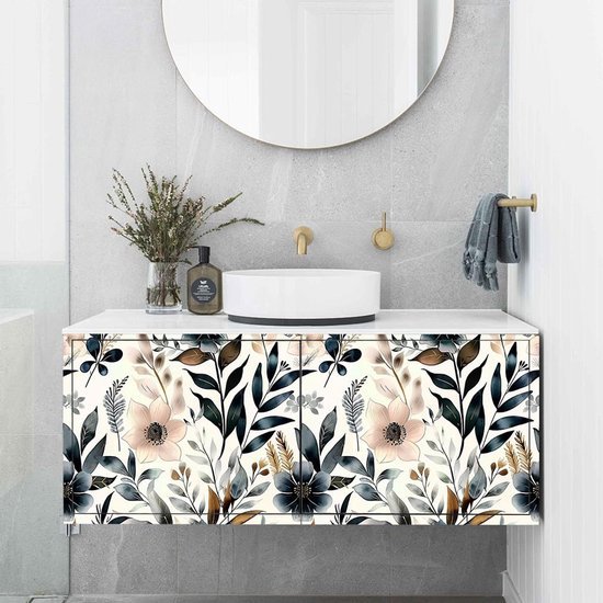550x550-16821.jpg Unyqoos® Decoratieve zelfklevende vinylbehangrol met landelijke motieven voor elke ruimte