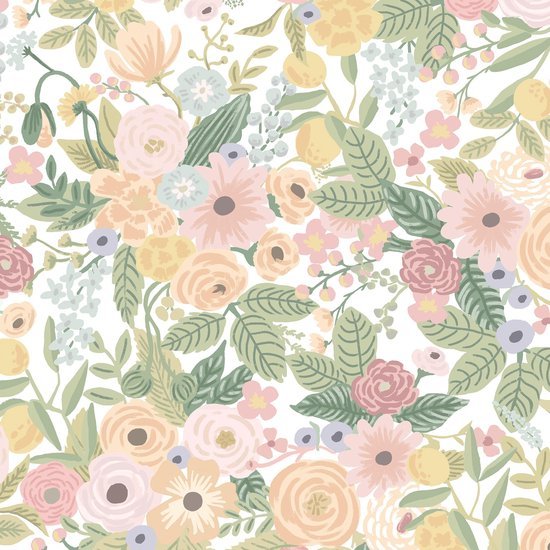 550x550-16830.jpg Unyqoos® Zelfklevend bloemenbehang met vintage uitstraling voor diverse ruimtes 41 x 300 cm