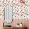 550x550-16836.jpg Unyqoos® Zelfklevend behang met bloemen en vogels voor unieke interieurdecoratie