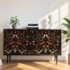 550x550-16854.jpg Unyqoos® Zelfklevend donker bos behang met dierenpatroon voor interieurdecoratie