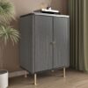 Unyqoos® Zelfklevende Grijze Houtlook Meubelfolie voor Keuken en Meubels, 40 cm x 200 cm