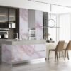 Unyqoos® Zelfklevende Marmerlook Folie voor Meubelrenovatie, 40 x 300 cm, Waterdicht Vinyl