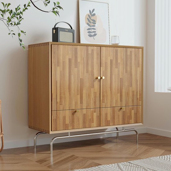 Unyqoos® Zelfklevend Houtlook Behang voor Meubels en Wanden in Vintage Stijl, 40 x 200 cm