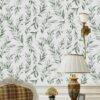 Unyqoos® Zelfklevend Decoratief Behang voor Meubels en Wanden - Bloemenontwerp 44,5 x 500 cm