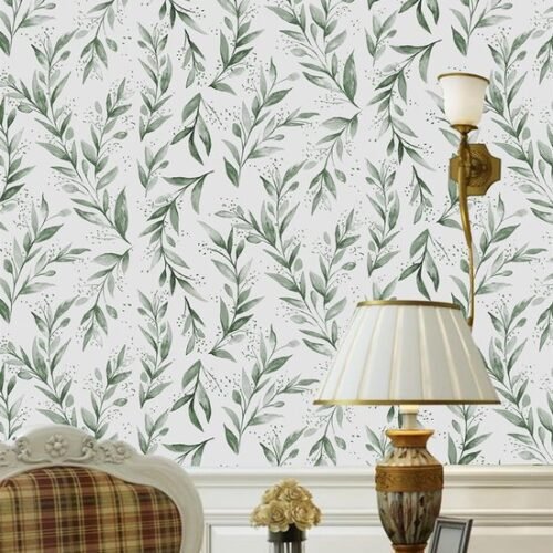 550x550-16964.jpg Unyqoos® Zelfklevend Decoratief Behang voor Meubels en Wanden - Bloemenontwerp 44,5 x 500 cm