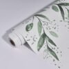 Unyqoos® Zelfklevend Decoratief Behang voor Meubels en Wanden - Bloemenontwerp 44,5 x 500 cm