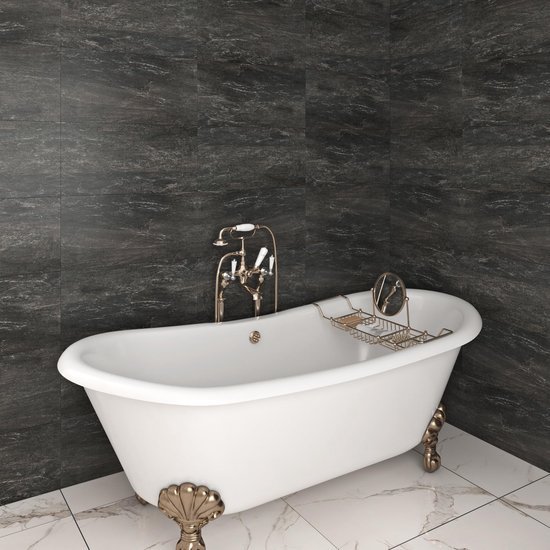 550x550-16982.jpg Unyqoos® Waterdichte zelfklevende tegelstickers in marmerlook voor badkamer en keuken