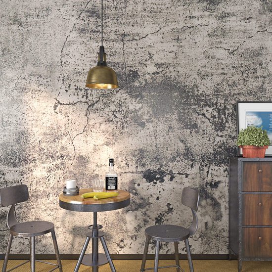 Unyqoos® Waterdichte Zelfklevende Betonlook Vinylfolie voor Meubeltransformatie 40 x 200 cm