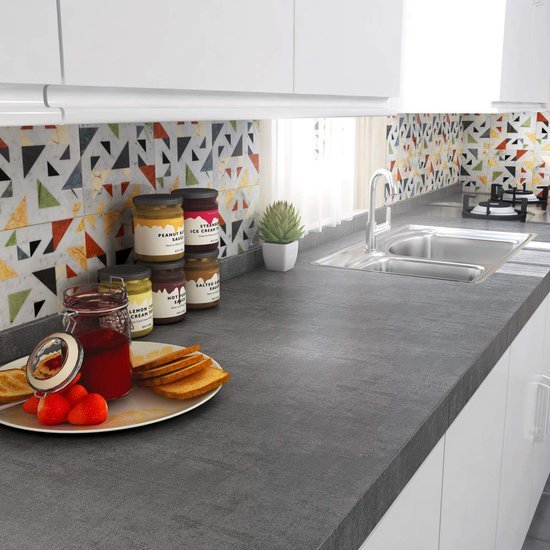 550x550-16995.jpg Unyqoos® Zelfklevende wandfolie in grijze betonlook voor diverse interieurtoepassingen