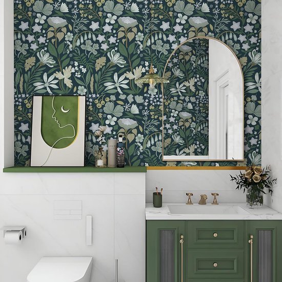 550x550-17019.jpg Unyqoos® Zelfklevend bloemenbehang voor veelzijdige decoratie van muren en meubels