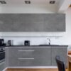 Unyqoos® Zelfklevende Grijze Plakfolie met Betonlook voor Meubels en Wanden, 40 x 500 cm