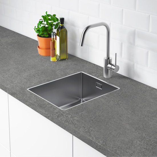 Unyqoos® Zelfklevende Grijze Plakfolie met Betonlook voor Meubels en Wanden, 40 x 500 cm