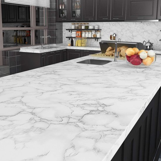 550x550-17083.jpg Unyqoos® Marmerlook zelfklevende folie voor diverse oppervlakken 500x90 cm