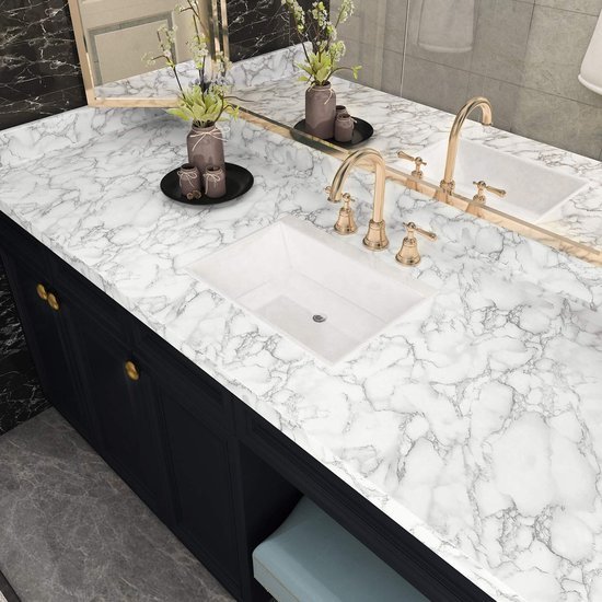 550x550-17086.jpg Unyqoos® Marmerlook zelfklevende folie voor diverse oppervlakken 500x90 cm