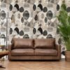 550x550-17094.jpg Unyqoos® Verwijderbaar zelfklevend behang met Afrikaanse boho-print voor interieurdecoratie, beige-zwart