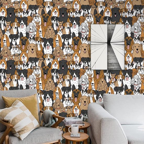 Unyqoos® Decoratieve zelfklevende vinyl behangrol met botanisch patroon voor elke ruimte