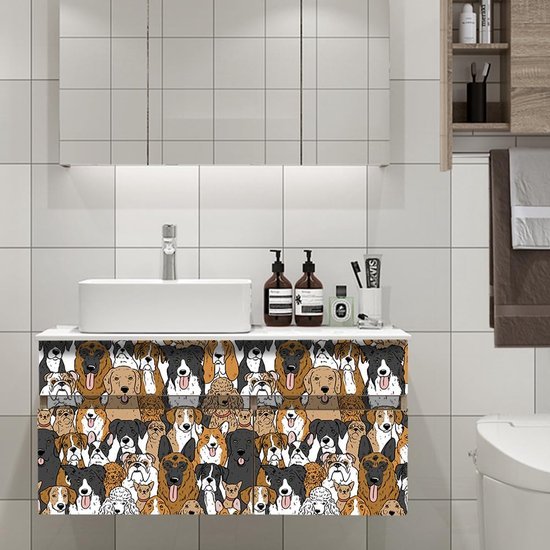 Unyqoos® Decoratieve zelfklevende vinyl behangrol met botanisch patroon voor elke ruimte