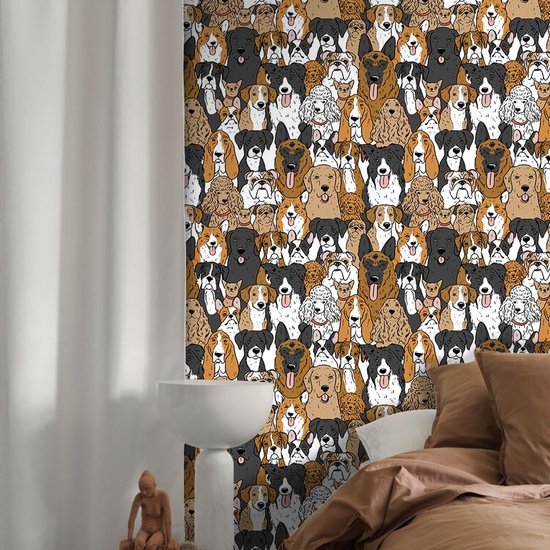 Unyqoos® Decoratieve zelfklevende vinyl behangrol met botanisch patroon voor elke ruimte