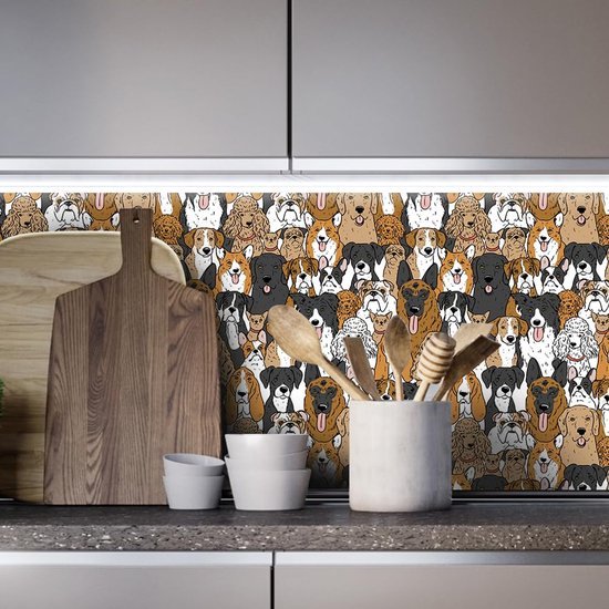 Unyqoos® Decoratieve zelfklevende vinyl behangrol met botanisch patroon voor elke ruimte