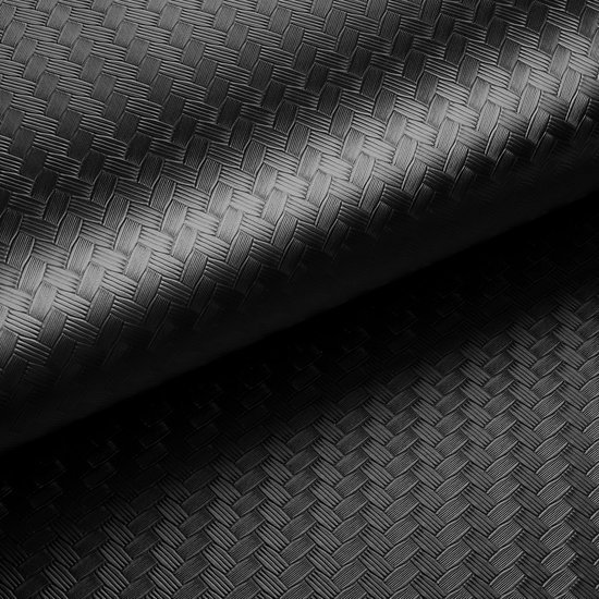 550x550-17144.jpg Unyqoos® Zwarte zelfklevende folie met vlechtlook voor diverse interieurtoepassingen