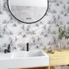 550x550-17145.jpg Unyqoos® Zelfklevend bloemenbehang voor slaapkamers en woonruimtes met vintage uitstraling
