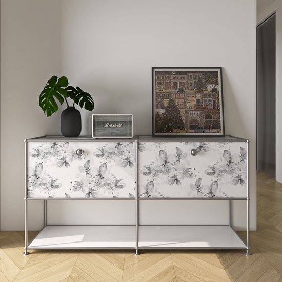 550x550-17148.jpg Unyqoos® Zelfklevend bloemenbehang voor slaapkamers en woonruimtes met vintage uitstraling