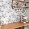 550x550-17151.jpg Unyqoos® Zelfklevend bloemenbehang voor slaapkamers en woonruimtes met vintage uitstraling