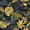 550x550-17170.jpg Unyqoos® Stijlvol Jungle Patroonbehang in Goud en Zwart voor Wanden en Meubels