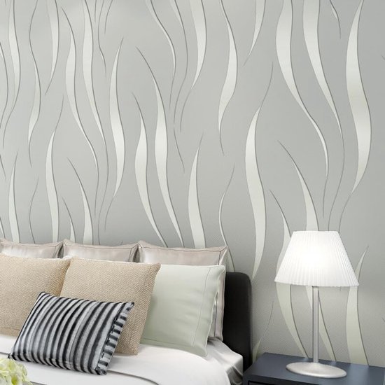 550x550-17208.jpg Unyqoos® Modern vliesbehang met 3D-golfpatroon voor stijlvolle muren