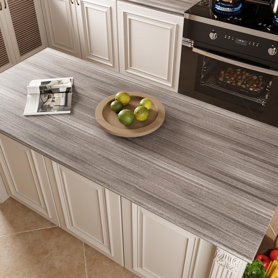 Unyqoos® Zelfklevende Houtlook Tapetefolie voor Meubels en Keuken, 30cm x 200cm